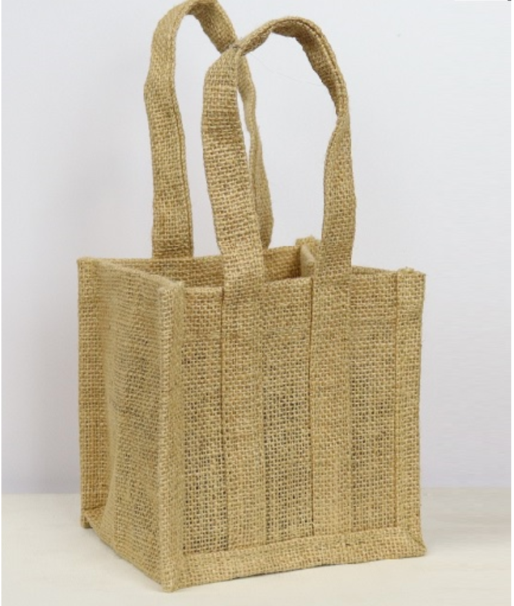 Hessian gift bag