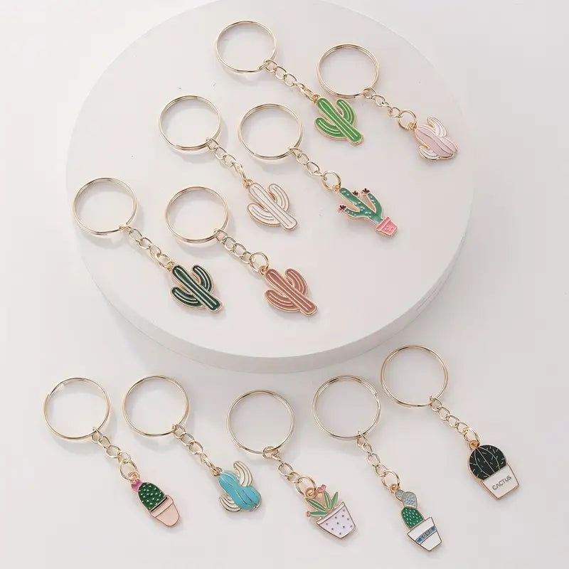 Mini Cacti Keychain